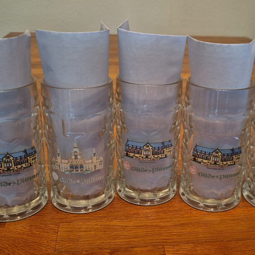 Gilde pilsener biergläser - pilsener, 6x