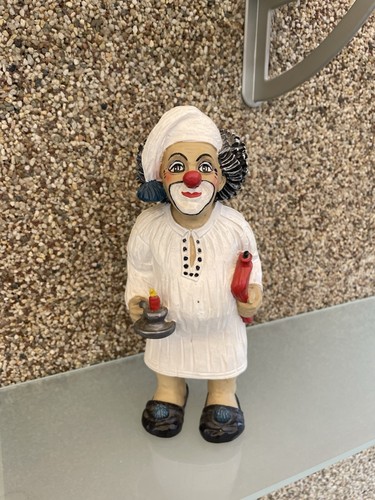 Gilde clown figur handbemalt - gilde,