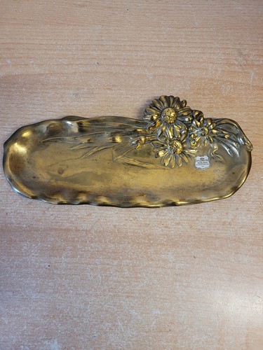 Kleine flache messing schale - kleine,