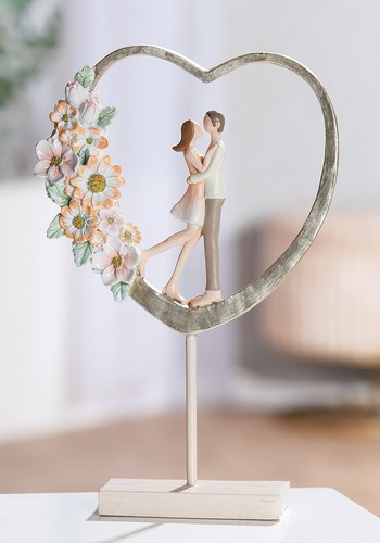 Gilde skulptur paar herz - gilde,