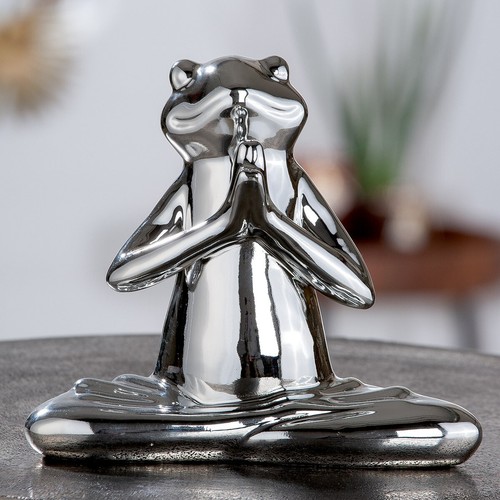 Frosch henry silber 20cm - h:,