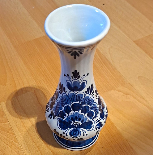 Gilde vase keramik handbemalt - vase,