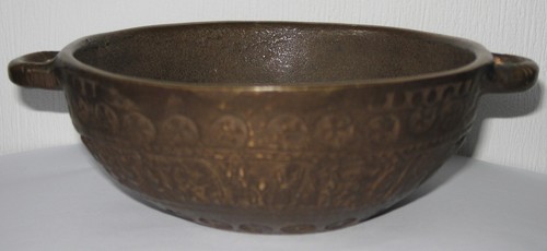 Massive bronze schale - massive, im