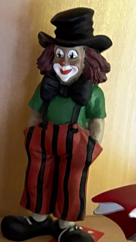 Gilde clown dekofigur - clown,