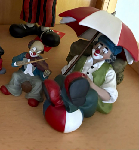 Gilde clown 2er figuren - clown, set
