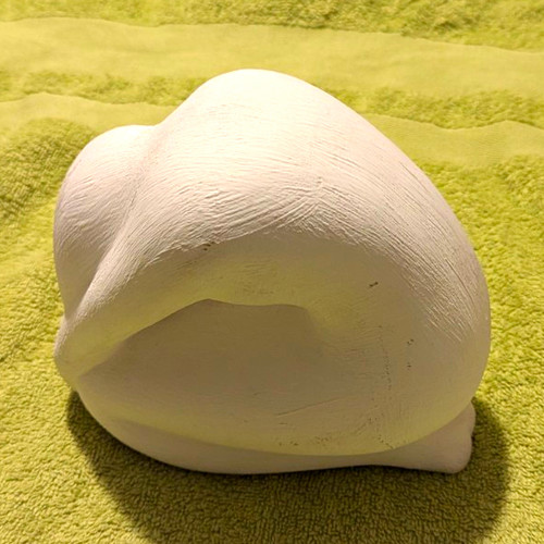 Gilde abstrakte skulptur weiß - gilde,