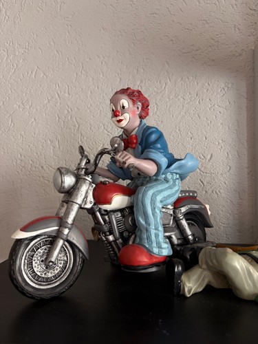 Gilde clown motorradfahrer - gilde,