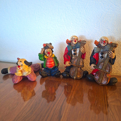 4er set gilde clown - set, figuren