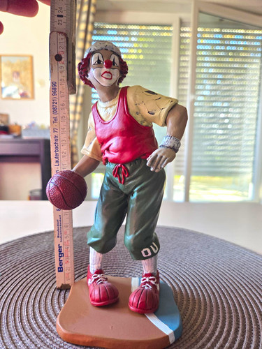 Gilde figur clown - figur, mit