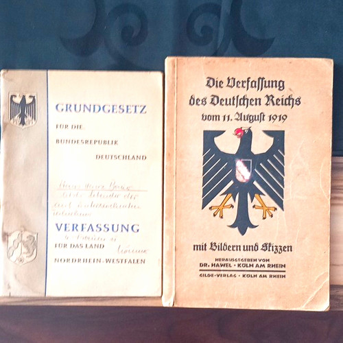 Reichsverfassung 1919 - , &