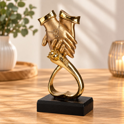 Skulptur hände herz - herz, „just