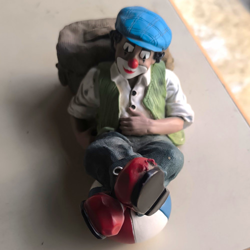 Gilde clown figur - gilde, kunstharz