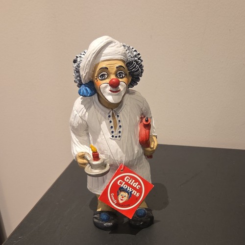 Gilde clown mit kerze - gilde, &