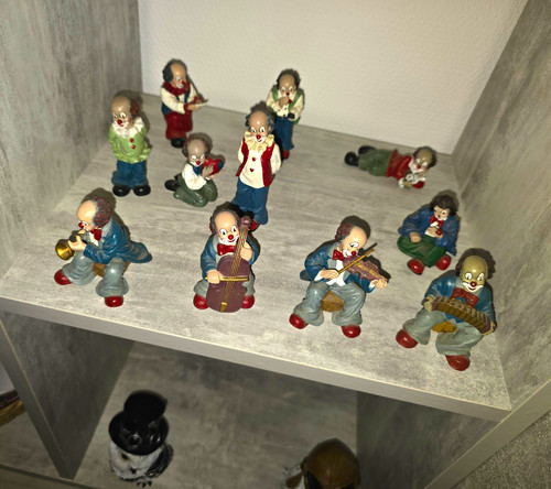 Clown figuren konvolut - clown, –